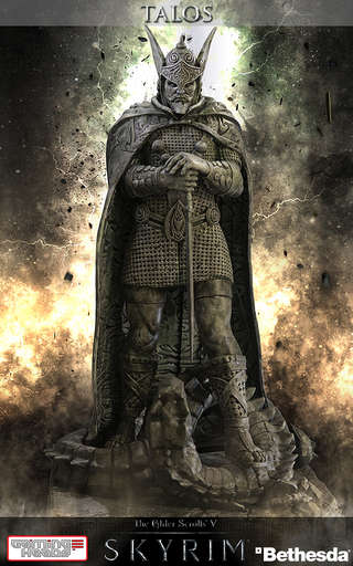 Elder Scrolls V: Skyrim, The - Шикарная фигурка Талоса